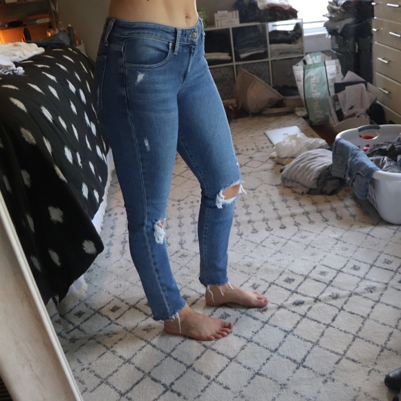 Joe's Ripped Jeans - Mid Rise - Picture 2 of 3